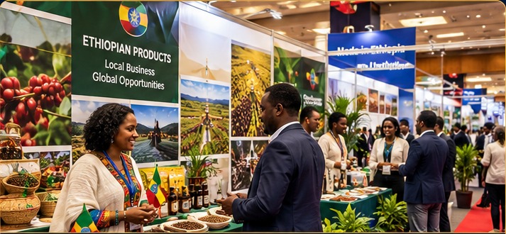 Business exhibition and networking event